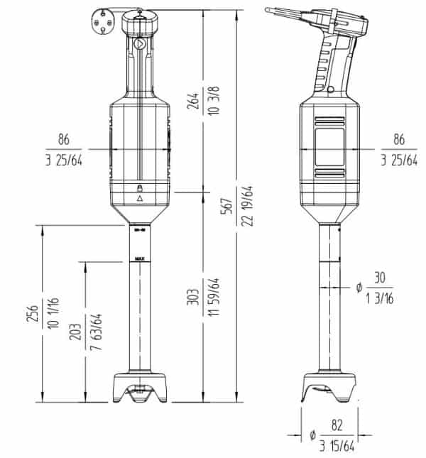 Dimensiones xm 22