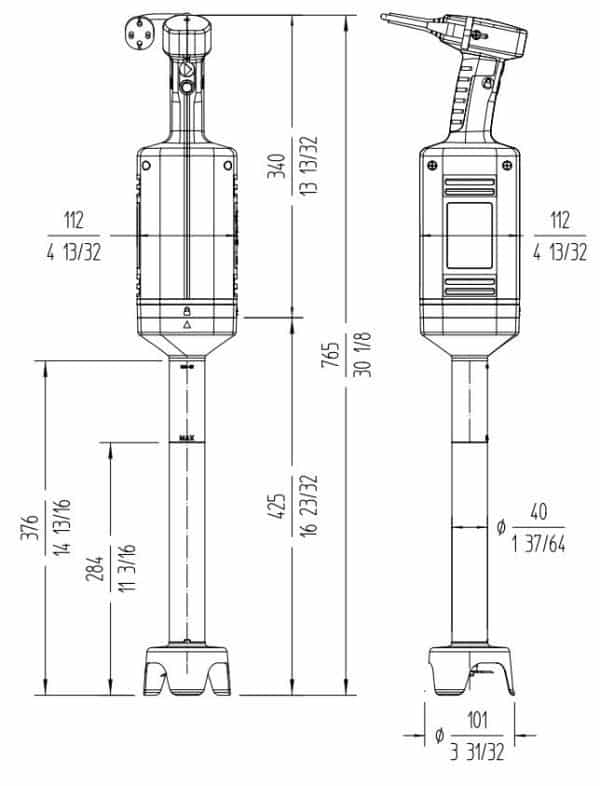 Dimensiones xm 51